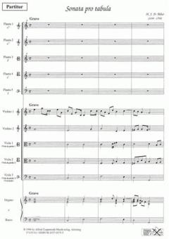 Sonata pro tabula von Heinrich Ignaz Franz Biber (Download) 