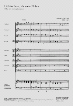 Liebster Jesu, hör mein Flehen (Johann Michael Bach) 