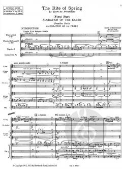 The Rite of Spring von Igor Strawinsky 