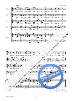 Ach bleib bei uns, Herr Jesu Christ BWV 6, 3 und 6 von Johann Sebastian Bach (Download) 