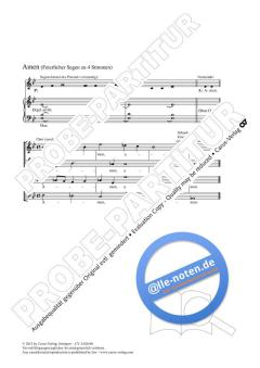 Amen Es-Dur von Orlando Gibbons (Download) 