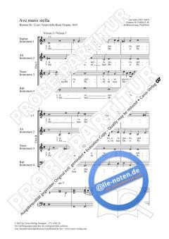 Ave maris stella dorisch (Claudio Monteverdi) 