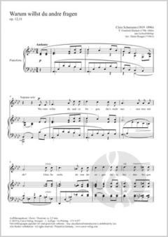 Warum willst du and're fragen von Clara Schumann (Download) 