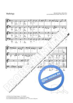 Halleluja dorisch SWV 256 (1628) von Heinrich Schütz (Download) 
