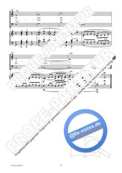 Pray that Jerusalem (Du meine Seele singe) C-Dur 113, 4 von Charles Villiers Stanford (Download) 