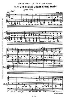 Gott ist unsre Zuversicht und Stärke von Felicitas Kukuck (Download) 