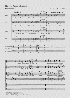 Herr ist Jesus Christus von Karl-Michael Komma (Download) 