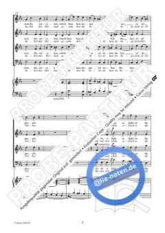 Nunc dimittis von Charles Wood (Download) 