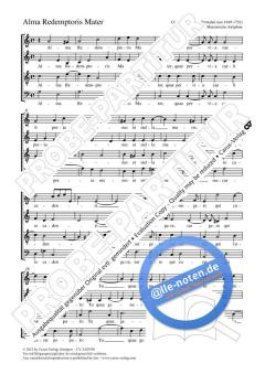 Alma Redemptoris mater a-Moll (Guiseppe Antonio Bernabei) 