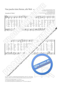 Nun jauchzt dem Herrn, alle Welt C-Dur (2012) von Alan Wilson (Download) 
