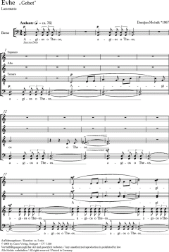 Evhe Gebet von Damijan Mocnik (Download) 