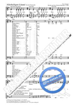 Allerheiligen-Litanei G-Dur von Richard Mailänder (Download) 