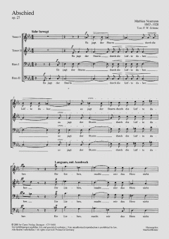 Abschied op. 27 von Mathieu Neumann (Download) 