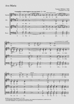 Ave Maria von Vytautas Miškinis (Download) 