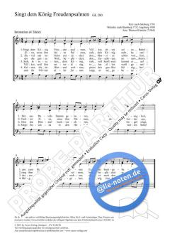 Singt dem König Freudenpsalmen F-Dur (2012) von Thomas Kladeck (Download) 