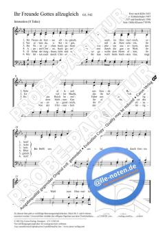 Ihr Freunde Gottes allzugleich Es-Dur (2012) von Odilo Klasen (Download) 