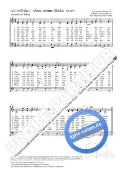 Ich will dich lieben, meine Stärke C-Dur (2012) von Johannes Schild (Download) 