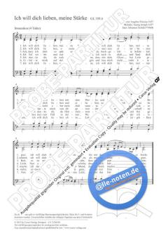 Ich will dich lieben, meine Stärke C-Dur (2012) von Johannes Schild (Download) 
