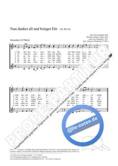 Nun danket all und bringet Ehr F-Dur (2012) von Johannes Ebenbauer (Download) 
