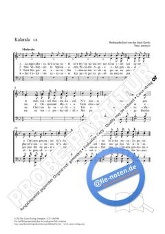 Kalanda B-Dur (Download) 