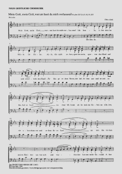Neue geistliche Chormusik von Abel, Schlenker und Stern (Download) 