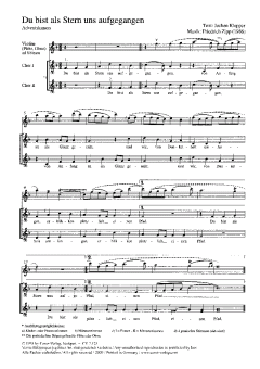 Drei Stücke für gleiche Stimmen und Instrumte (Download) 