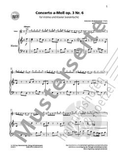 Concerto a-Moll op.3,6 von Antonio Vivaldi 