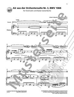 Air aus der Orchestersuite Nr. 3 BWV 1068 von Johann Sebastian Bach 