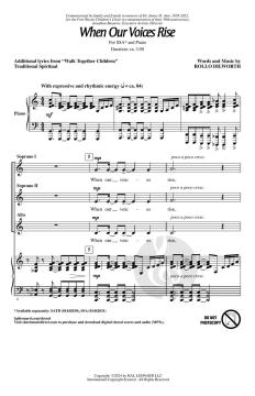 When Our Voices Rise von Rollo Dilworth 