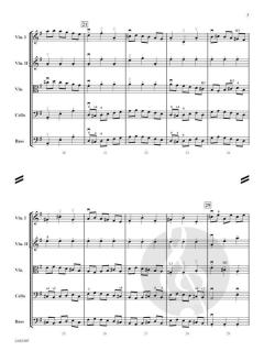 Brandenburgisches Konzert Nr. 3 von Johann Sebastian Bach 