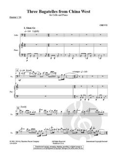 3 Bagatelles from China West  von Yi Chen 