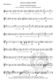 Auld lang syne (Nehmt Abschied Brüder) AO 