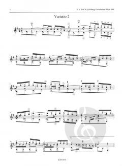 Goldberg-VAriationen BWV 988 von J.S. Bach 