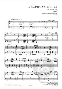 Sinfonie Nr. 41 KV 551 C-Dur "Jupiter" von Wolfgang Amadeus Mozart 
