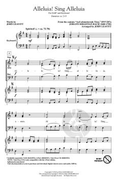 Alleluia! Sing Alleluia von Johann Sebastian Bach (Download) 