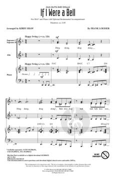 If I Were a Bell von Frank Loesser 