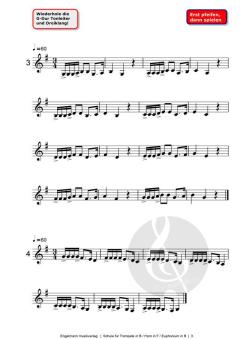 Schule für Trompete in Bb, Horn in F, Euphonium in Bb Band 3 von Norbert Engelmann (Download) 