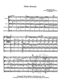 Italian Serenade von Hugo Wolf 