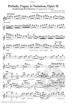 César Franck: Prélude, Fugue et Variation (Opus 18) von Luisa Marie Darvish Ghane 