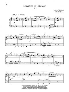 Sonatinas von Muzio Clementi 