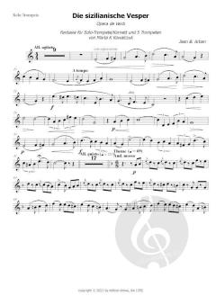 Fantasie über "Die sizilianische Vesper" von Giuseppe Verdi von Jean Baptiste Arban 