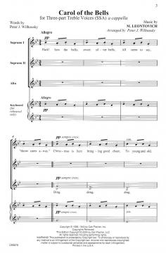 Carol Of The Bells (Mykola Leontovich) 