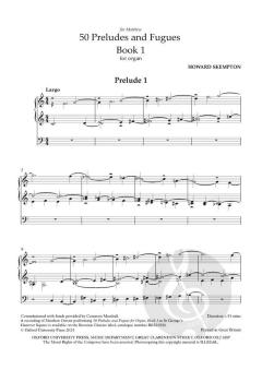 50 Preludes and Fugues Book 1 von Howard Skempton (Download) 