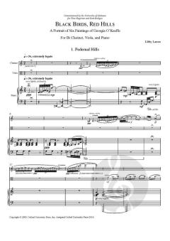 Black Birds, Red Hills von Libby Larsen (Download) 
