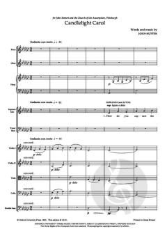 Candlelight Carol von John Rutter (Download) 