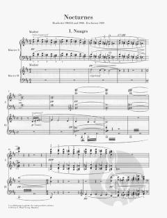 Nocturnes von Claude Debussy 