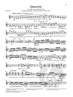 Streichquartett von Maurice Ravel 