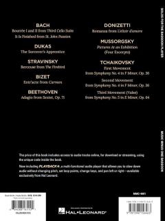 Solos For The Bassoon 