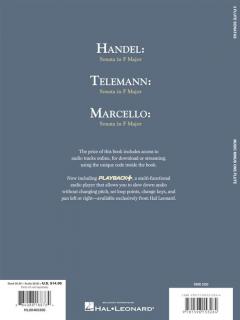 Three Sonatas In F major For Flute, Harpsichord And Viola Da Gamba (Georg Philipp Telemann) 
