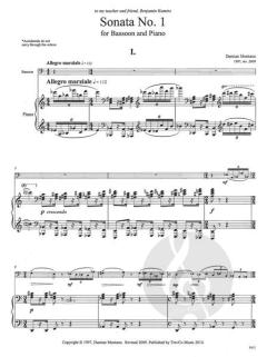 Sonate Nr. 1 von Damian Montano 